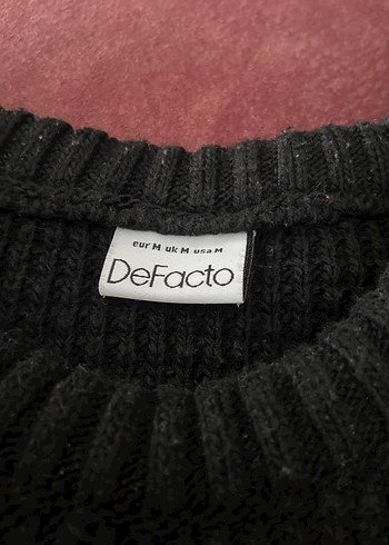 Siyah erkek Örgü Triko Kazak - Görsel 2