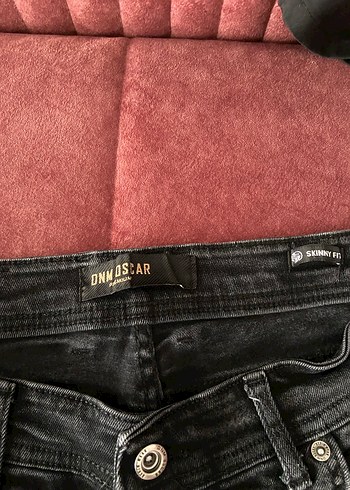 Gri dar Kesim Midi erkek Kot Pantolon - Görsel 2