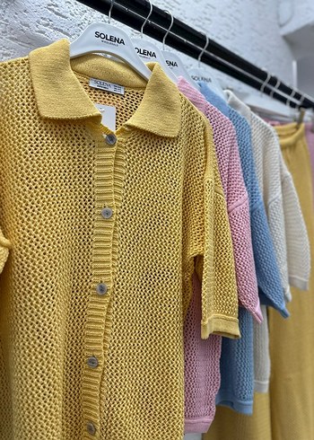 Sarı Bohem Bağcıklı Kadın Monokini - Görsel 2