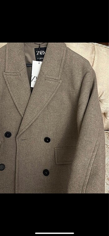xs Beden camel Renk Zara kaban