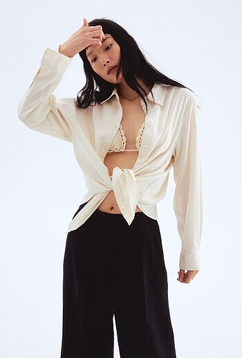 H&M Keten pantolon