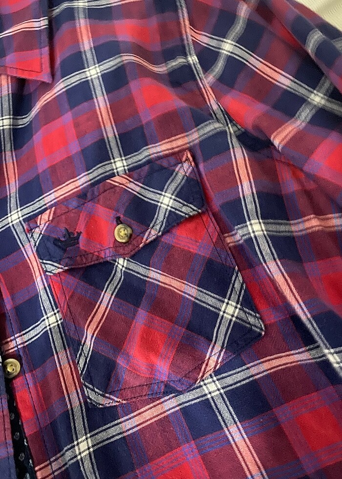 Collins desenli gömlek - Görsel 2