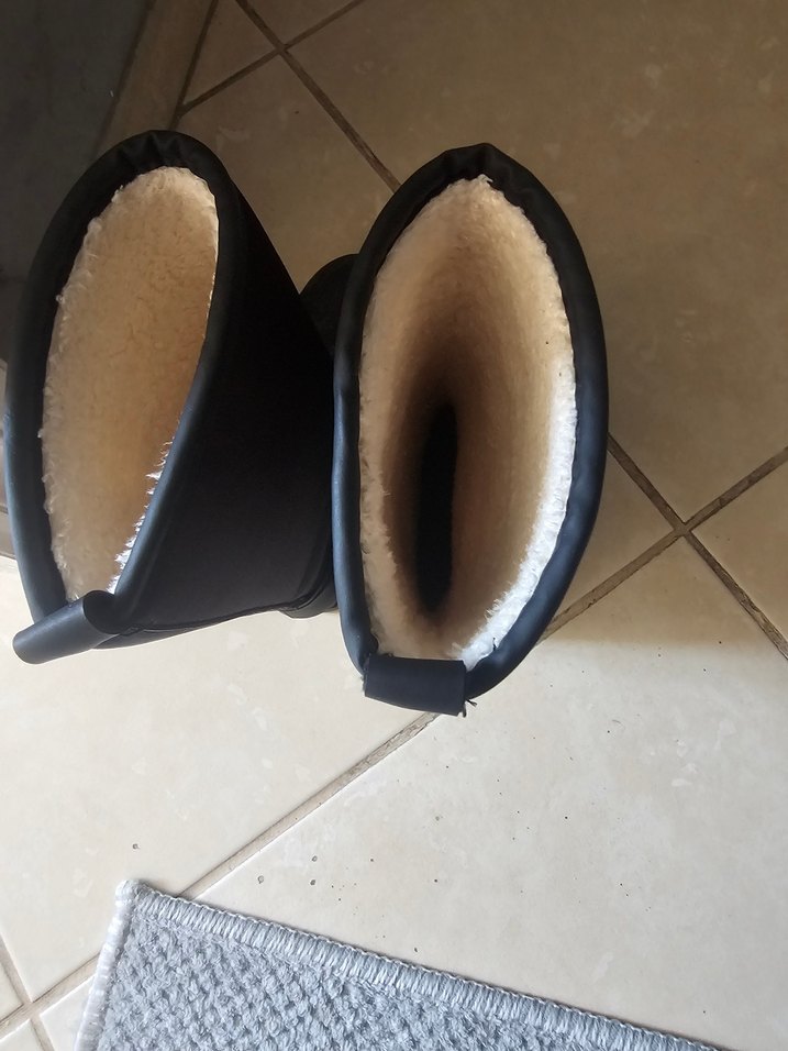 Kız Çocuk Minnie Baskılı Siyah Bot - Görsel 2