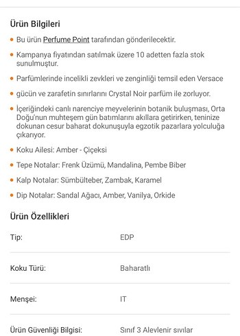 Versace Crystal Noir Kadın Parfümü - Görsel 4