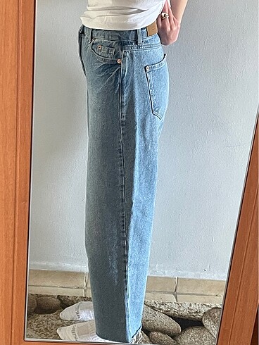 36 Beden mavi Renk Culotte Jean