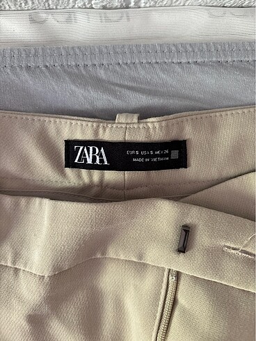 Zara zara bej kumas pantolon