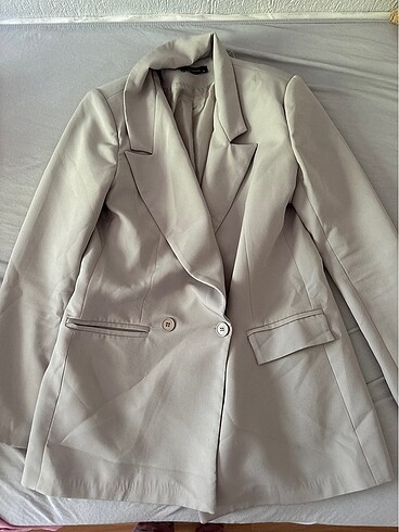 gri blazer ceket