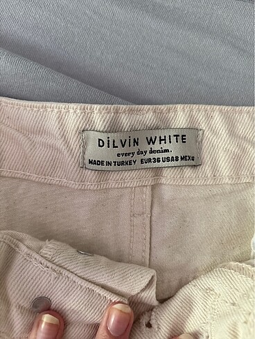 Dilvin dilvin ekru kot etek