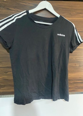 Siyah Adidas Kısa Kollu Tişört - Görsel 2
