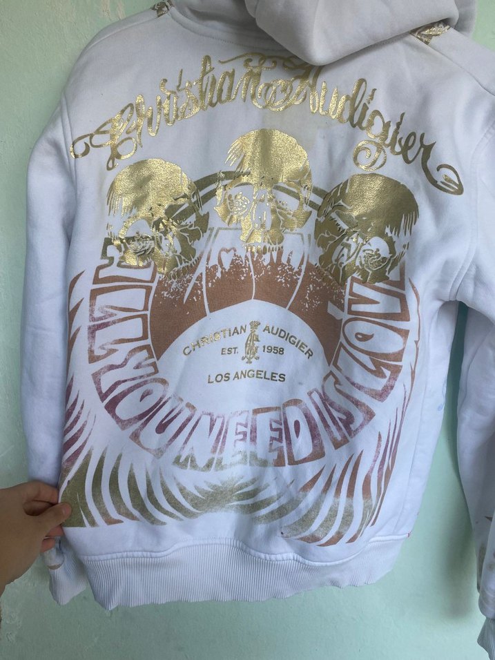 Christian augilier hoodie - Görsel 4