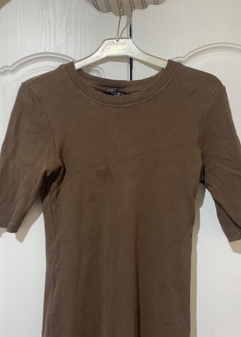 dar triko elbise - Görsel 2