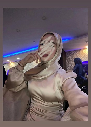 Abiye Bej Drapeli Uzun Abiye Elbise