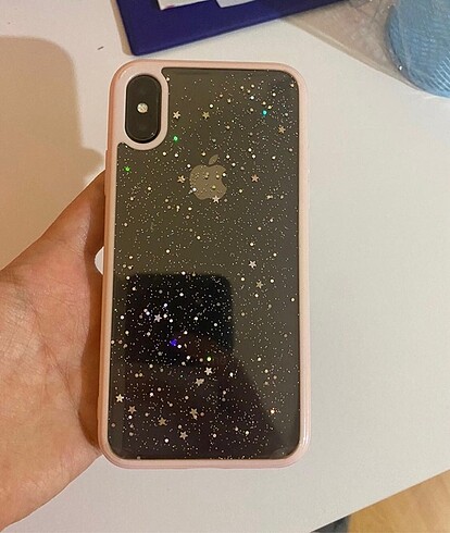 iPhone X pembe kılıf