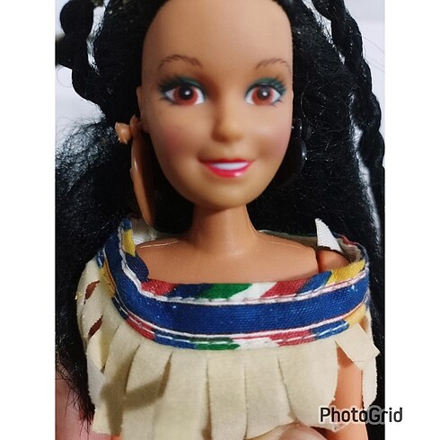 Barbie Barbie özel seri NATİVE AMERiCAN BARBİE