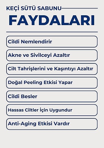 Beden Renk DOĞAL KEÇİ SÜTLÜ SABUN