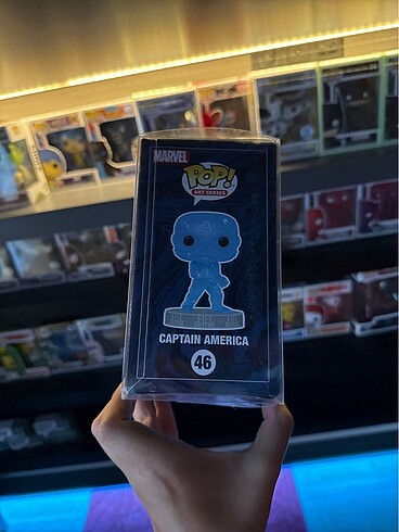 Beden Captain amarica art series dunko pop #46