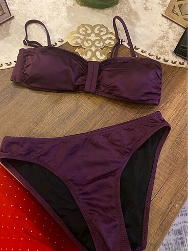 Müşdüm mor rengi bikini takımı