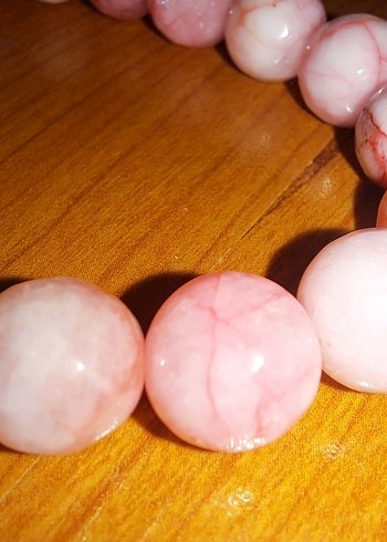 Rodokrozit Doğaltaş bileklik pembe