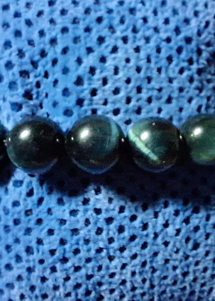 Kaplan gözü (Blue) bileklik - Görsel 3