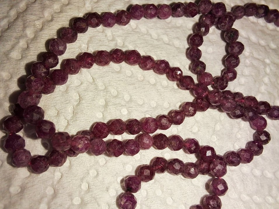 Yakut kolye doğaltaş - Görsel 3