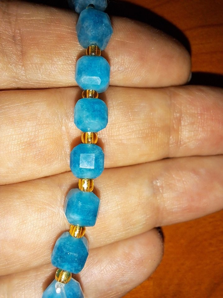 Apatite doğaltaş Bileklik - Görsel 5