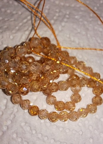 Sitrin-Güneş taşı- Peridot- Yeşil garnet doğaltaş dizi - Görsel 10