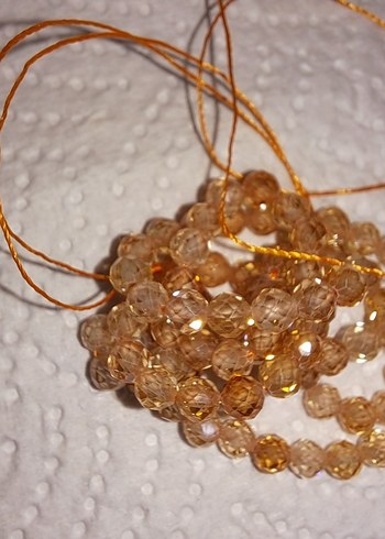 Sitrin-Güneş taşı- Peridot- Yeşil garnet doğaltaş dizi - Görsel 8