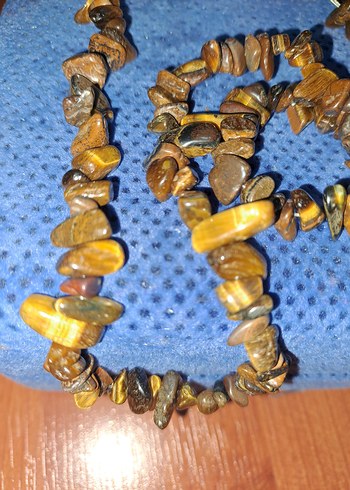 Kaplan gözü Bayan Kolye - Görsel 6