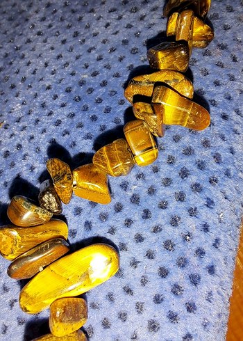 Kaplan gözü Bayan Kolye - Görsel 3