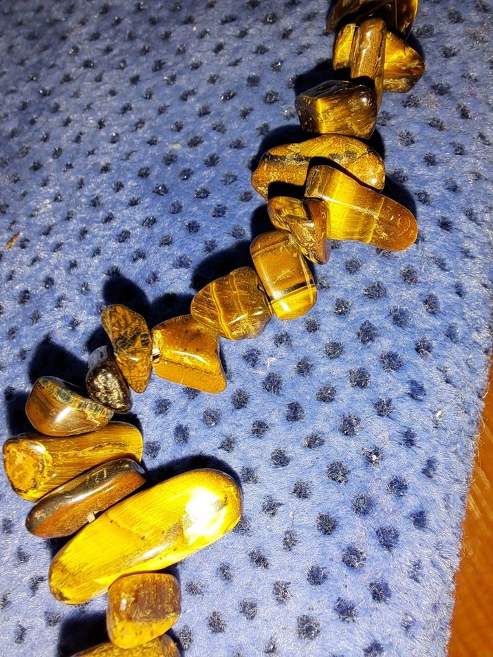 Kaplan gözü Bayan Kolye - Görsel 3