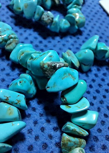 Turkuaz Bayan  Kolye - Görsel 4