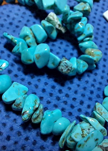 Turkuaz Bayan  Kolye - Görsel 3