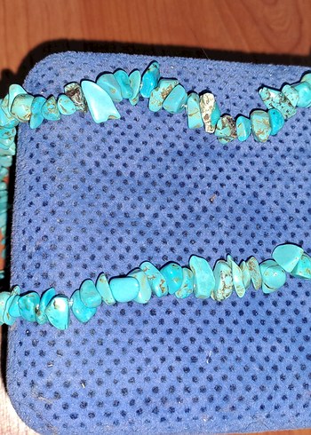 Turkuaz Bayan  Kolye - Görsel 2