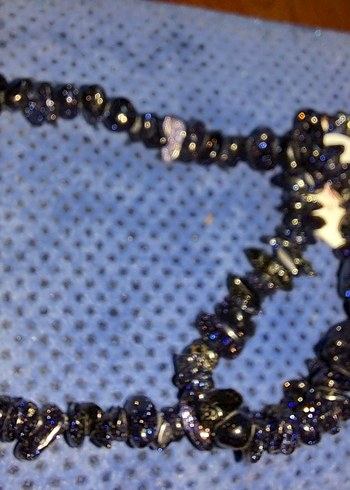 Mavi yıldız taşı Kolye - Görsel 8