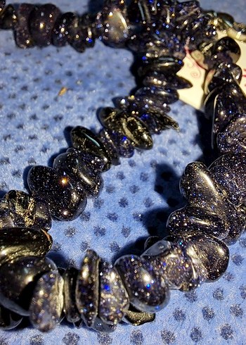 Mavi yıldız taşı Kolye - Görsel 4