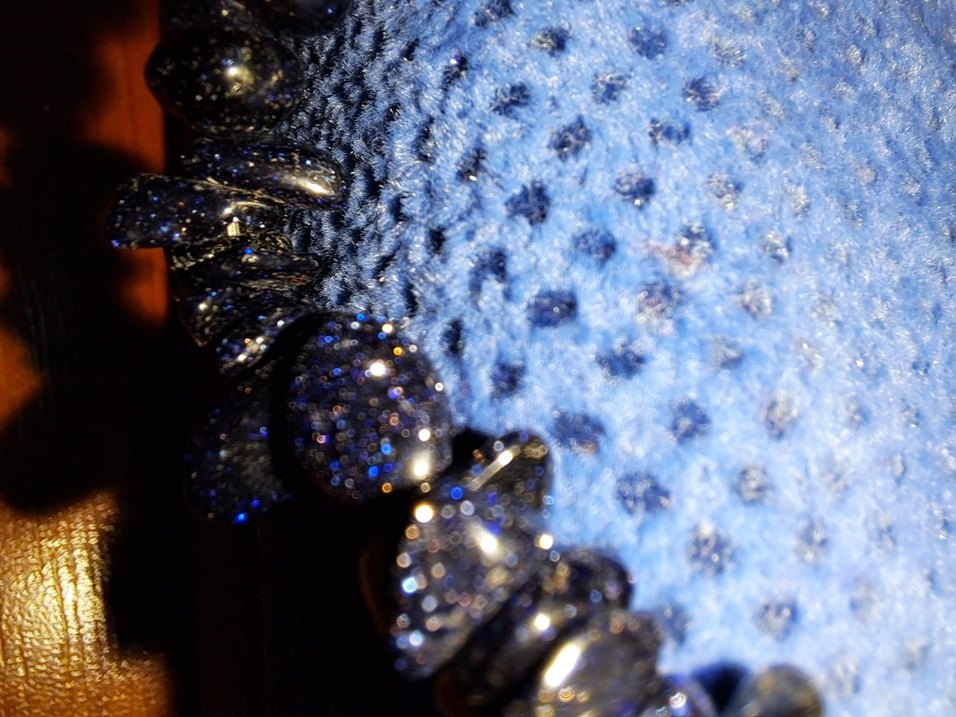 Mavi yıldız taşı Kolye - Görsel 3