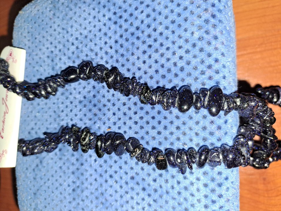 Mavi yıldız taşı Kolye - Görsel 5