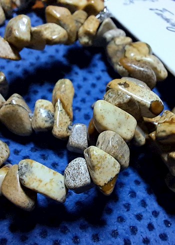 Odun Jasper Kadın Kolye - Görsel 5