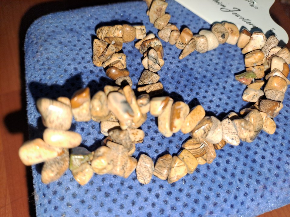 Odun Jasper Kadın Kolye - Görsel 4