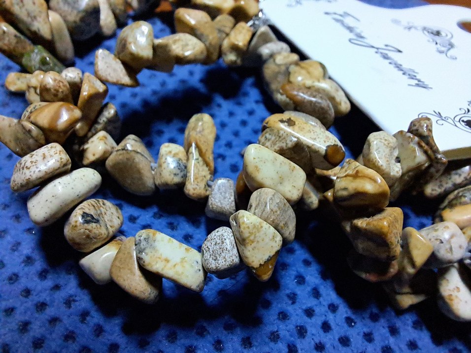 Odun Jasper Kadın Kolye - Görsel 5