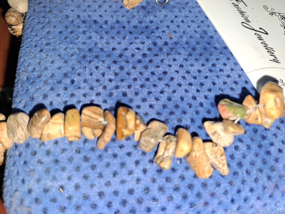 Odun Jasper Kadın Kolye - Görsel 3