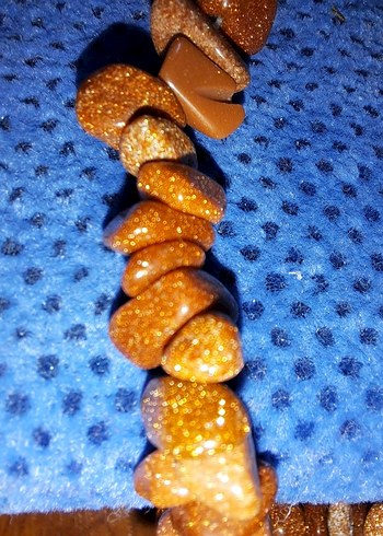 Sarı Yıldız taşı Bayan Kolye - Görsel 3