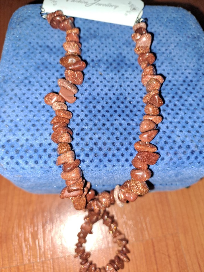 Sarı Yıldız taşı Bayan Kolye - Görsel 5