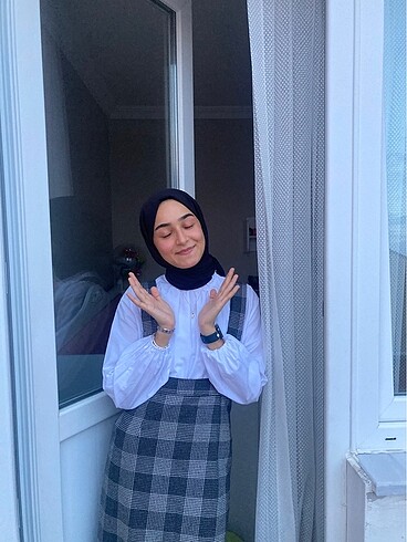 Tesettür jile elbise - Görsel 3