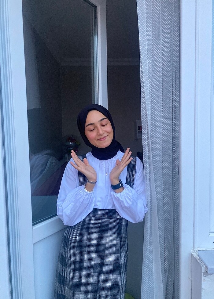 Tesettür jile elbise - Görsel 3