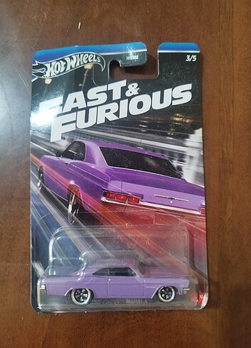 Hot Wheels Fast and Furious uzun kart Chevrolet Impala