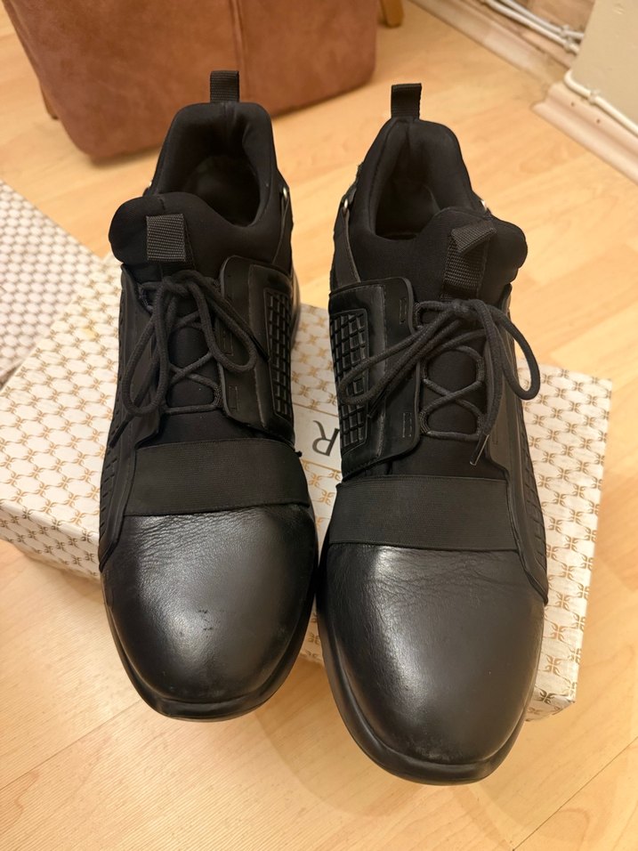 Siyah Bağcıklı Erkek Spor Bot - Görsel 2