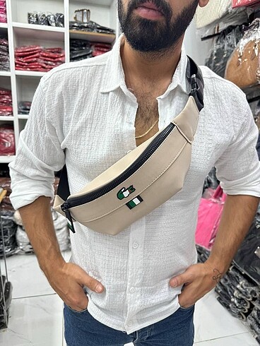 Lacoste Lacoste erkek bel çantası