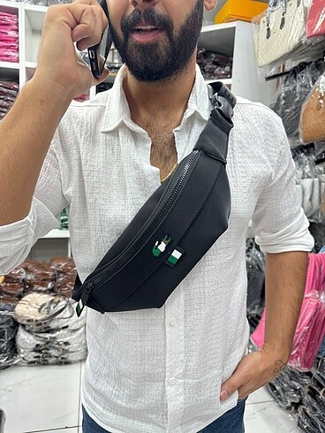 Beden Lacoste erkek bel çantası