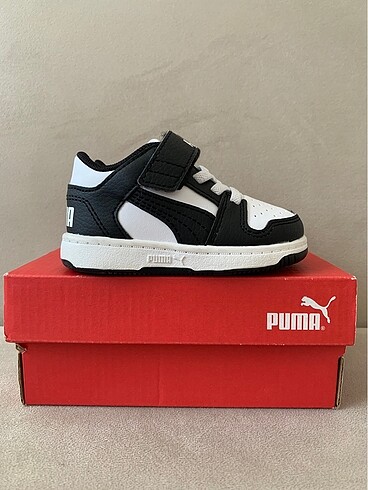 19 Beden siyah Renk Puma Bebek Ayakkabı